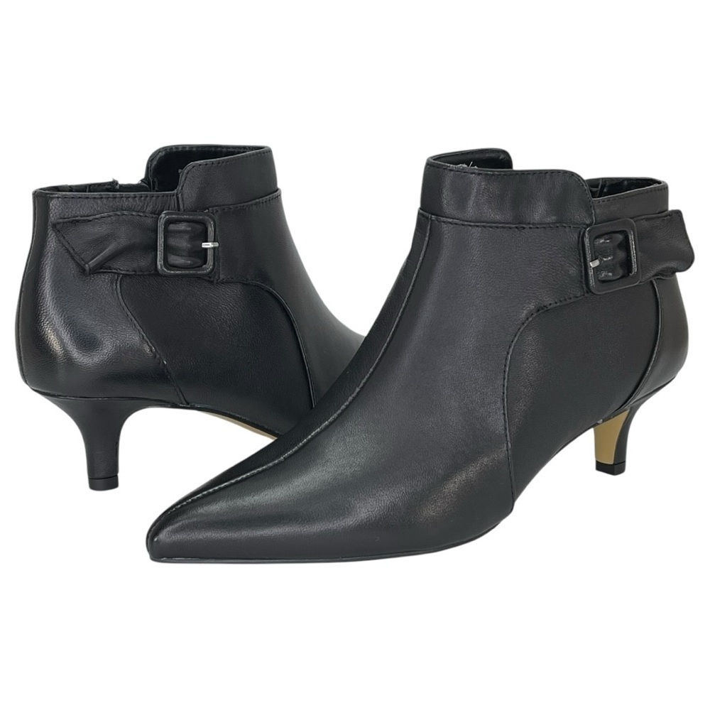 Bella Vita Bindi Black Leather Womens Shooties Size 7M - Picture 14 of 14